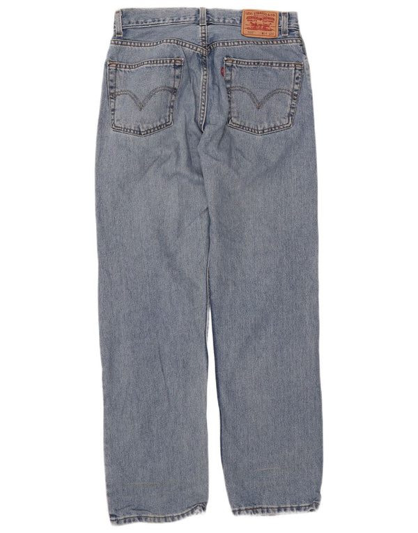 LEVI'S Masculino 505 Regular Fit Jeans Reta W34 L34 Azul