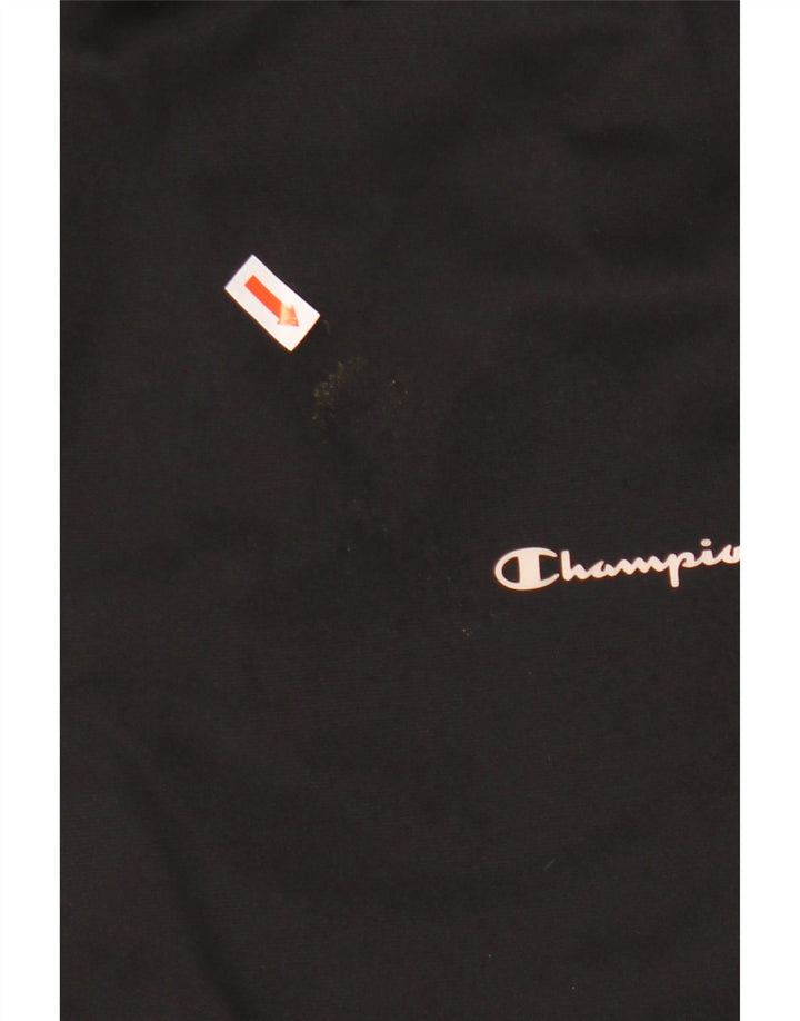 Calça de treino masculina Champion Graphic preto médio poliéster