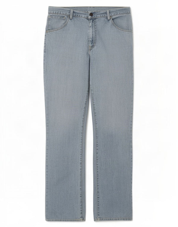 Calça jeans reta masculina Levi's W32 L34 azul algodão