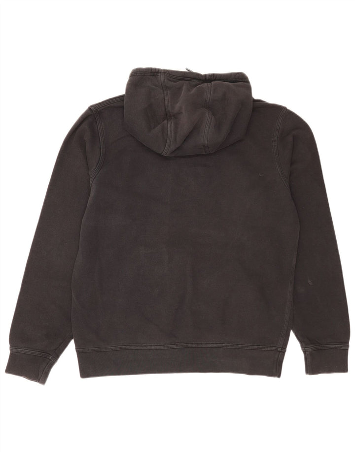 Nike Mens Hoodie Jumper Médio Algodão Preto