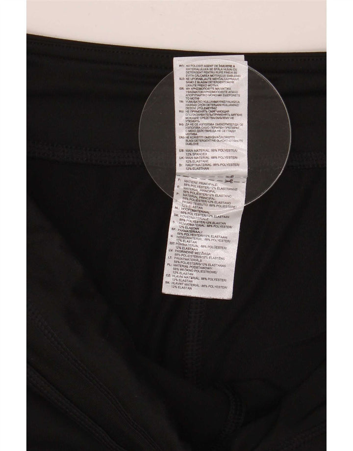 Calça de treino feminina Adidas UK 12/14 médio preto poliéster