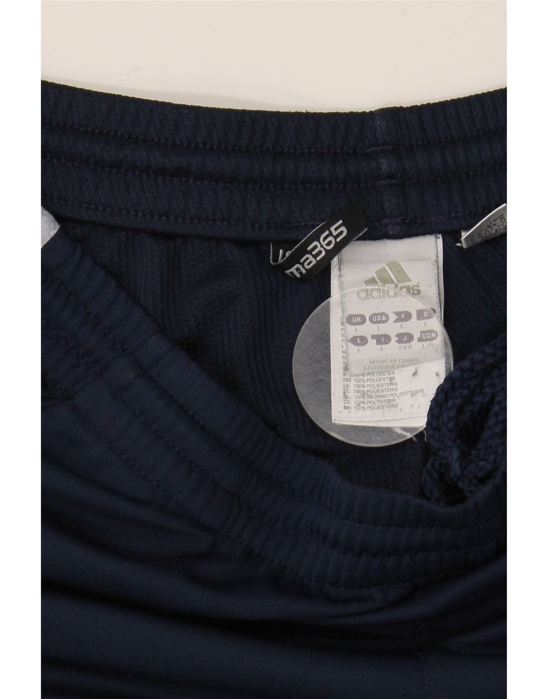 ADIDAS Mens Clima 365 Sport Shorts Grande Azul Marinho Colourblock Poliéster