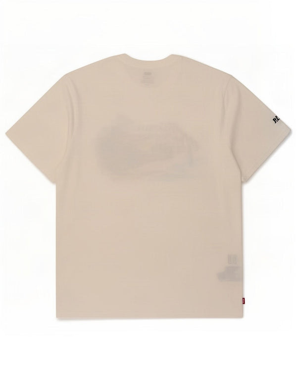 Camiseta Levi's Masculina Relaxed Graphic Top Pequeno Algodão Branco