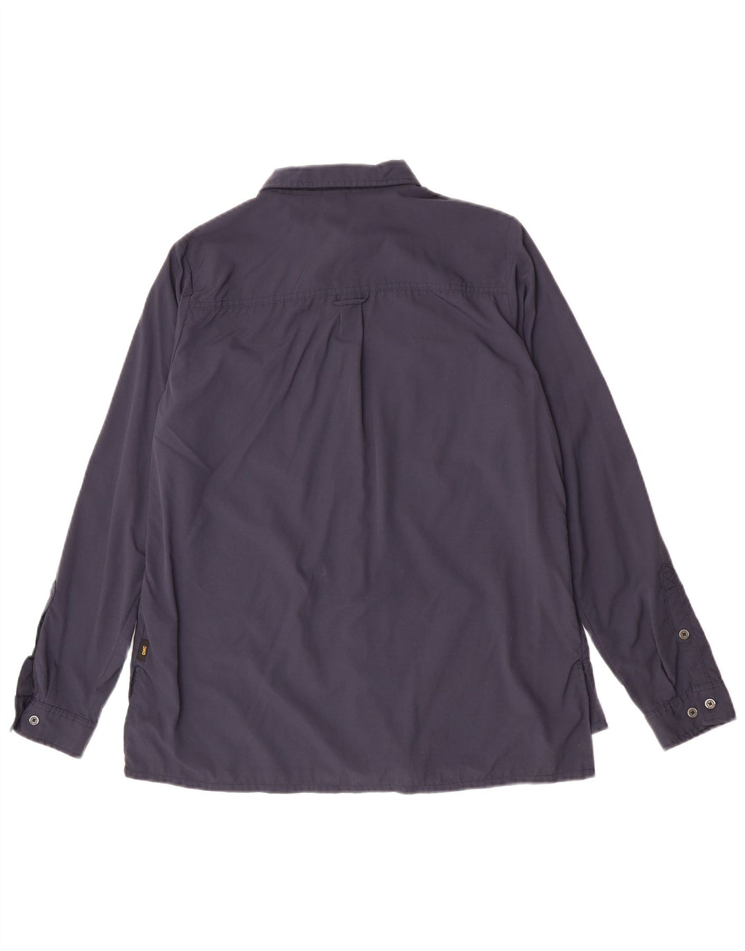 Camisa feminina Jack Wolfskin Reino Unido 12 médio azul marinho poliamida