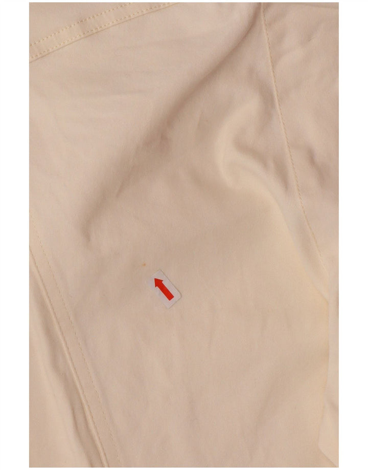 SERGIO TACCHINI Calça feminina reta casual W32 L28 off white