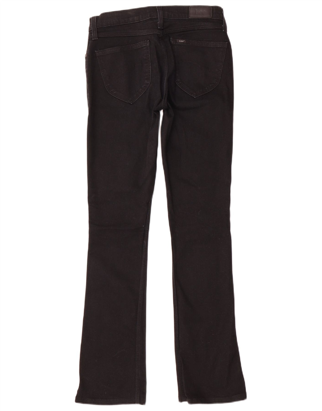 Lee Womens Bonnie Bootcut Jeans W29 L33 Algodão Preto