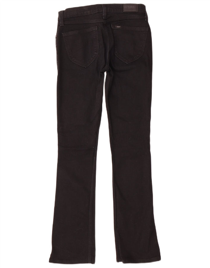Lee Womens Bonnie Bootcut Jeans W29 L33 Algodão Preto