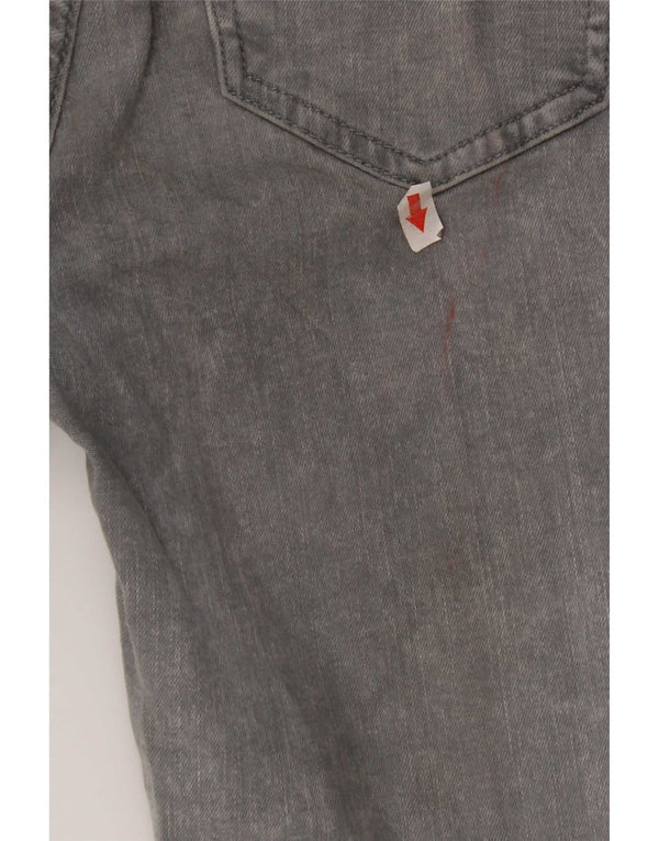 Calça jeans feminina Levi's Mile High Super Skinny W26 L30 cinza algodão