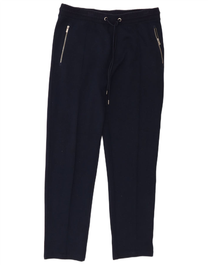 Calça de treino masculina Marks & Spencer Autograph azul marinho médio