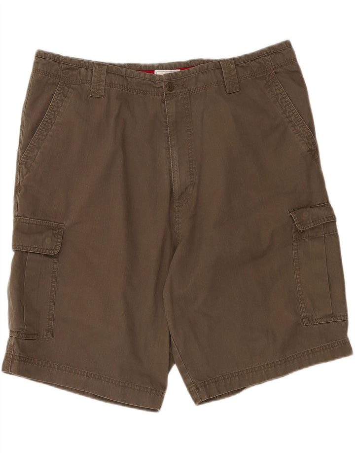 DOCKERS Mens Loose Fit Cargo Shorts  W42 2XL Brown Cotton Vintage Dockers and Second-Hand Dockers from Messina Hembry 