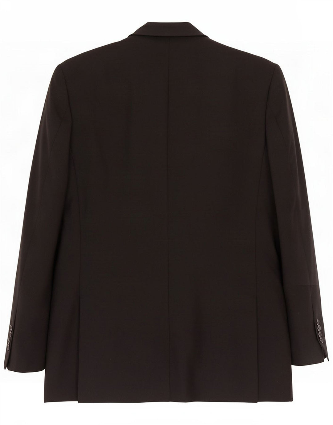 C&A Jaqueta blazer masculina de 3 botões IT 52 XL lã virgem preta