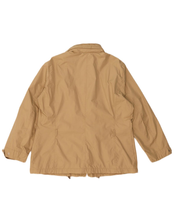 Jaqueta utilitária feminina com capuz Marina Yachting IT 52 2XL poliéster bege