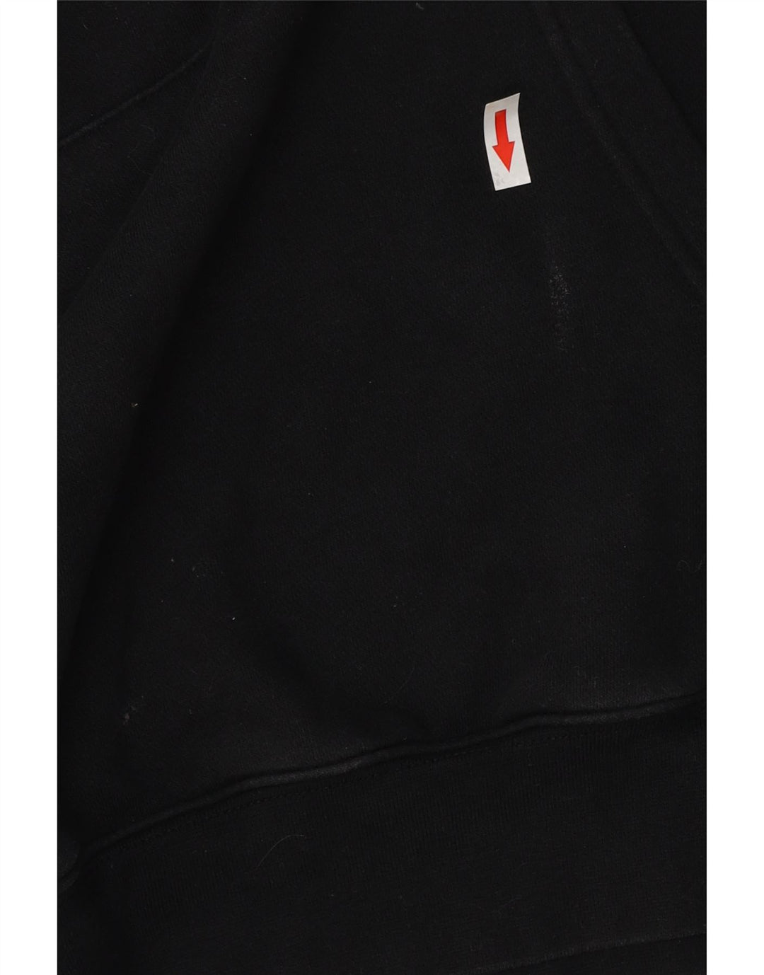 NIKE Mens Graphic Hoodie Jumper Grande Algodão Preto