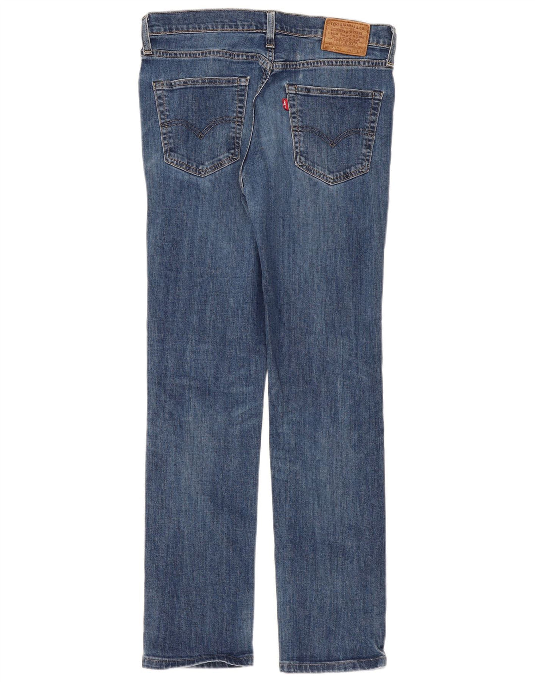 Calça jeans feminina Levi's 511 Slim W33 L34 azul algodão