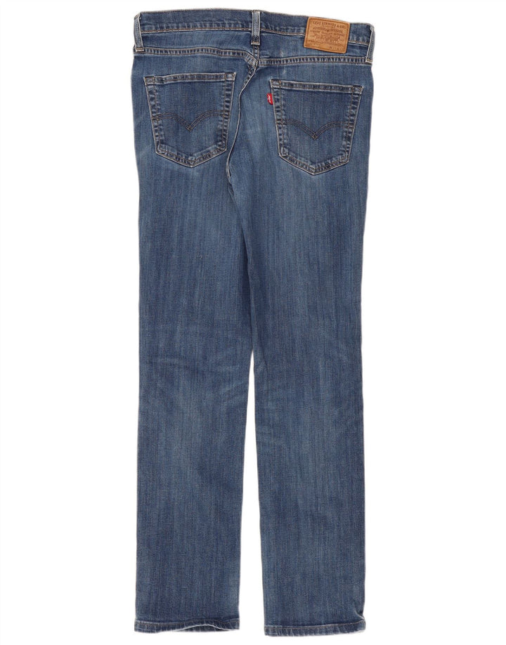 Calça jeans feminina Levi's 511 Slim W33 L34 azul algodão