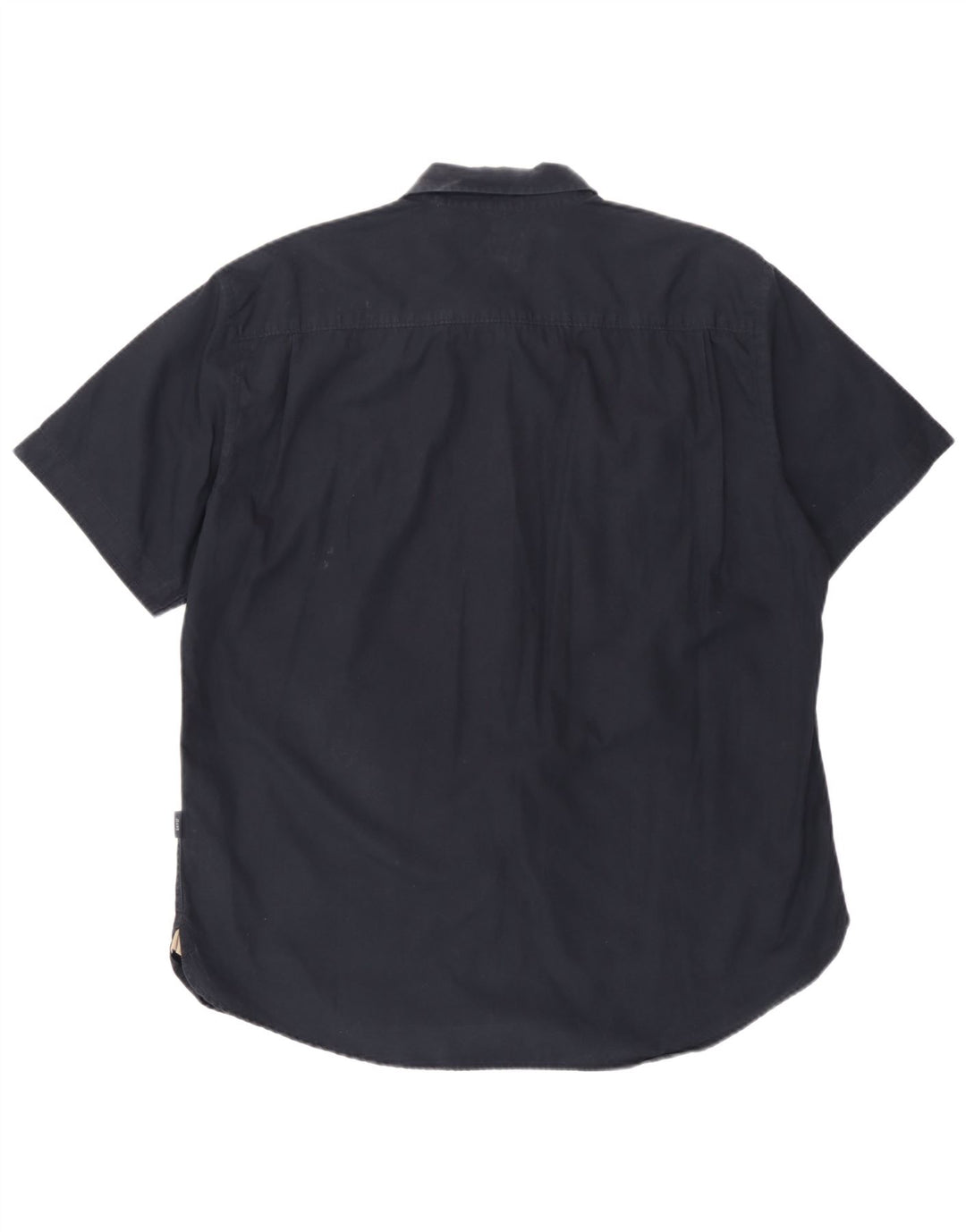 Camisa masculina de manga curta Paul Smith 2XL algodão azul marinho