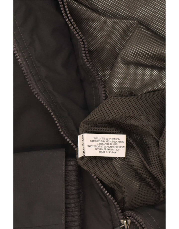 Jaqueta de chuva masculina Superdry UK 38 médio preto nylon