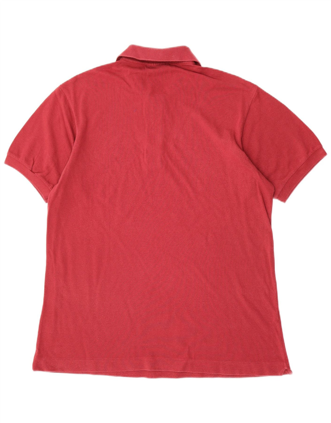 Camisa polo masculina LACOSTE tamanho 4 médio algodão vermelho