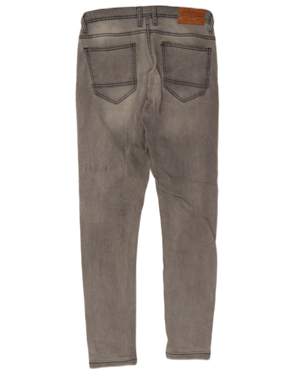 Zara Mens Skinny Jeans EU 40 Médio W31 L29 Cinza