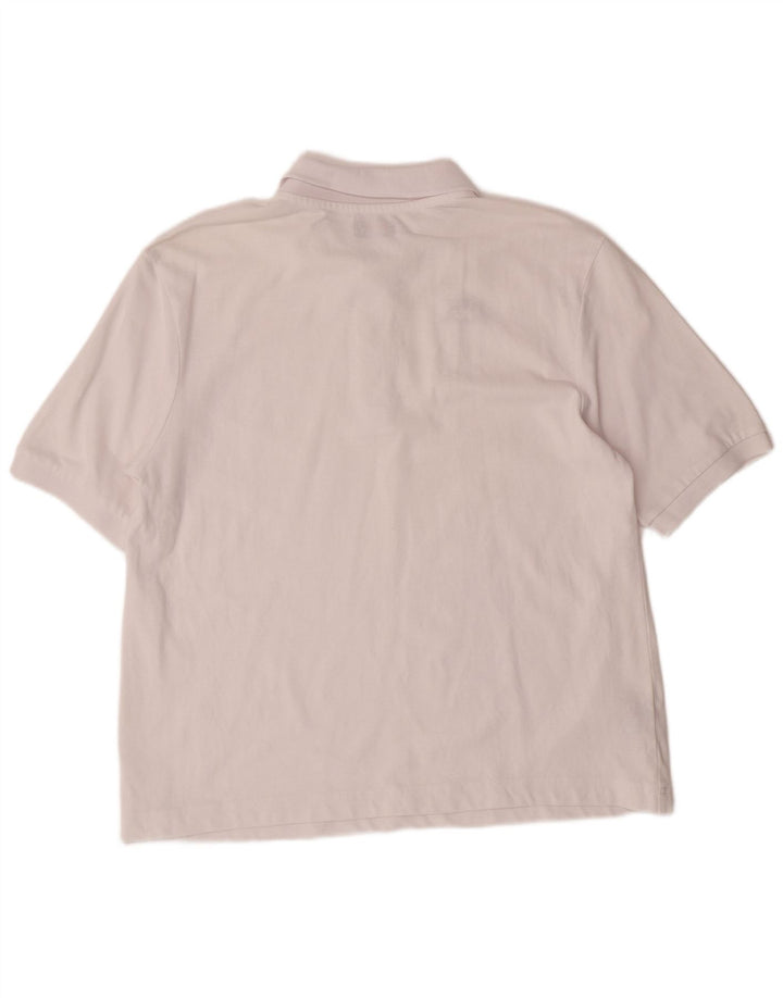 Camisa polo masculina KAPPA grande algodão branco