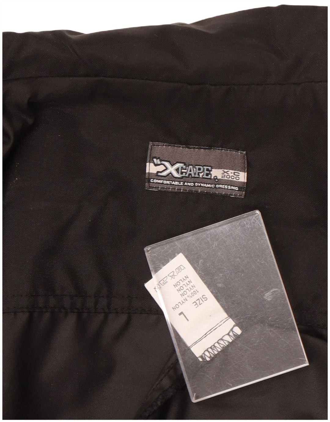 Jaqueta bomber masculina X-Cape UK 40 grande nylon preto
