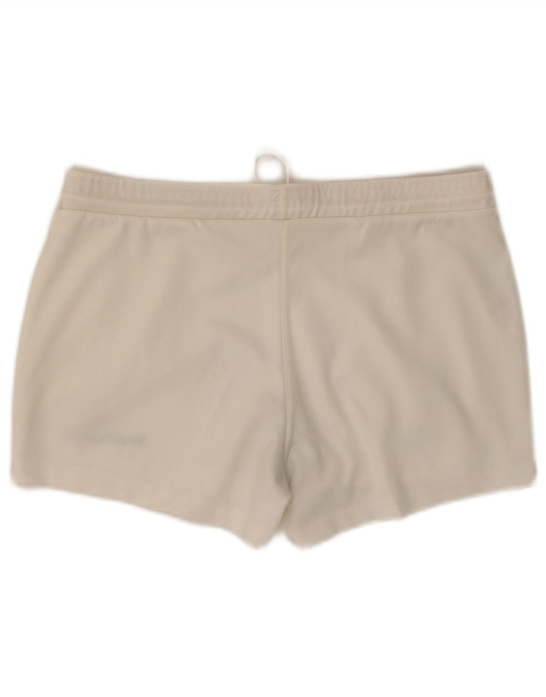 Shorts esportivos femininos Sergio Tacchini IT 50 XL poliéster branco