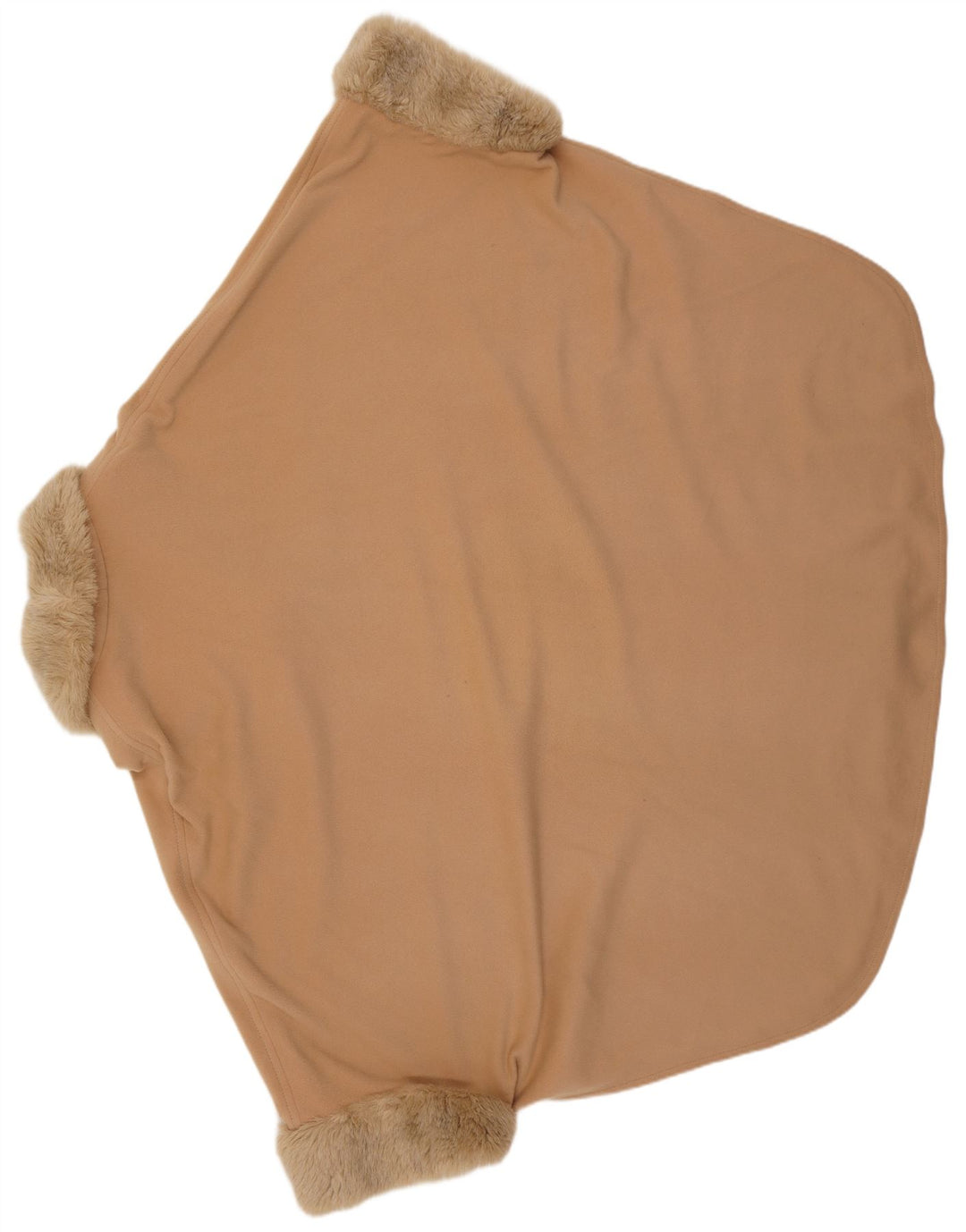 Casaco poncho feminino Jacques Vert tamanho único lã bege
