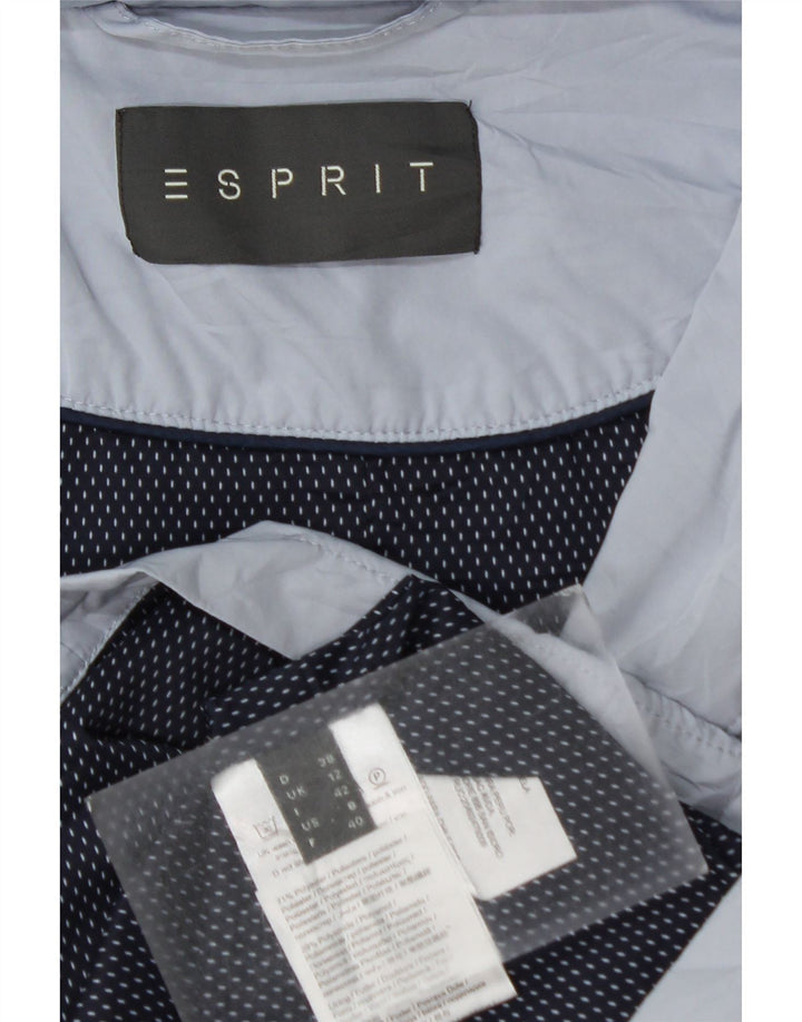 Jaqueta militar feminina ESPRIT UK 12 poliéster azul médio