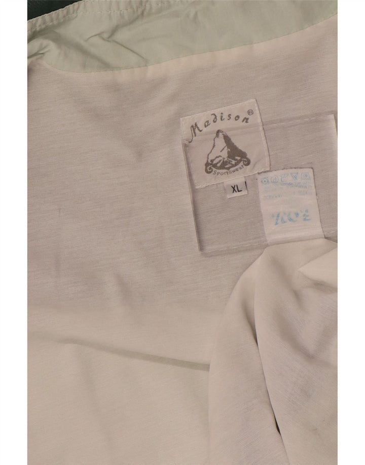 Madison Mens Treino Top Jacket XL Verde Colourblock Poliamida Esportes