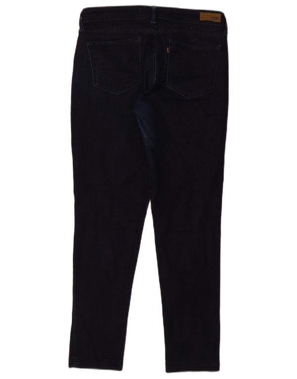 Calça jeans feminina Levi's Demi Curve skinny US 10 grande W30 L28 azul marinho