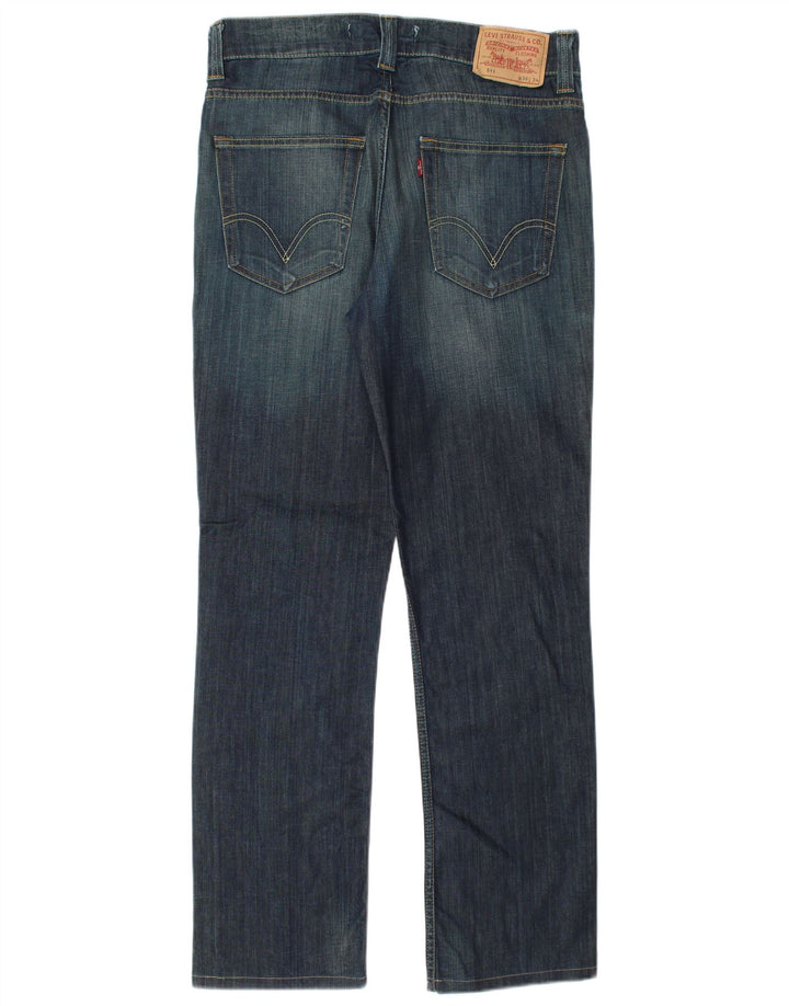 Calça Jeans Levis 511 Slim Masculina W36 L32 Azul Algodão