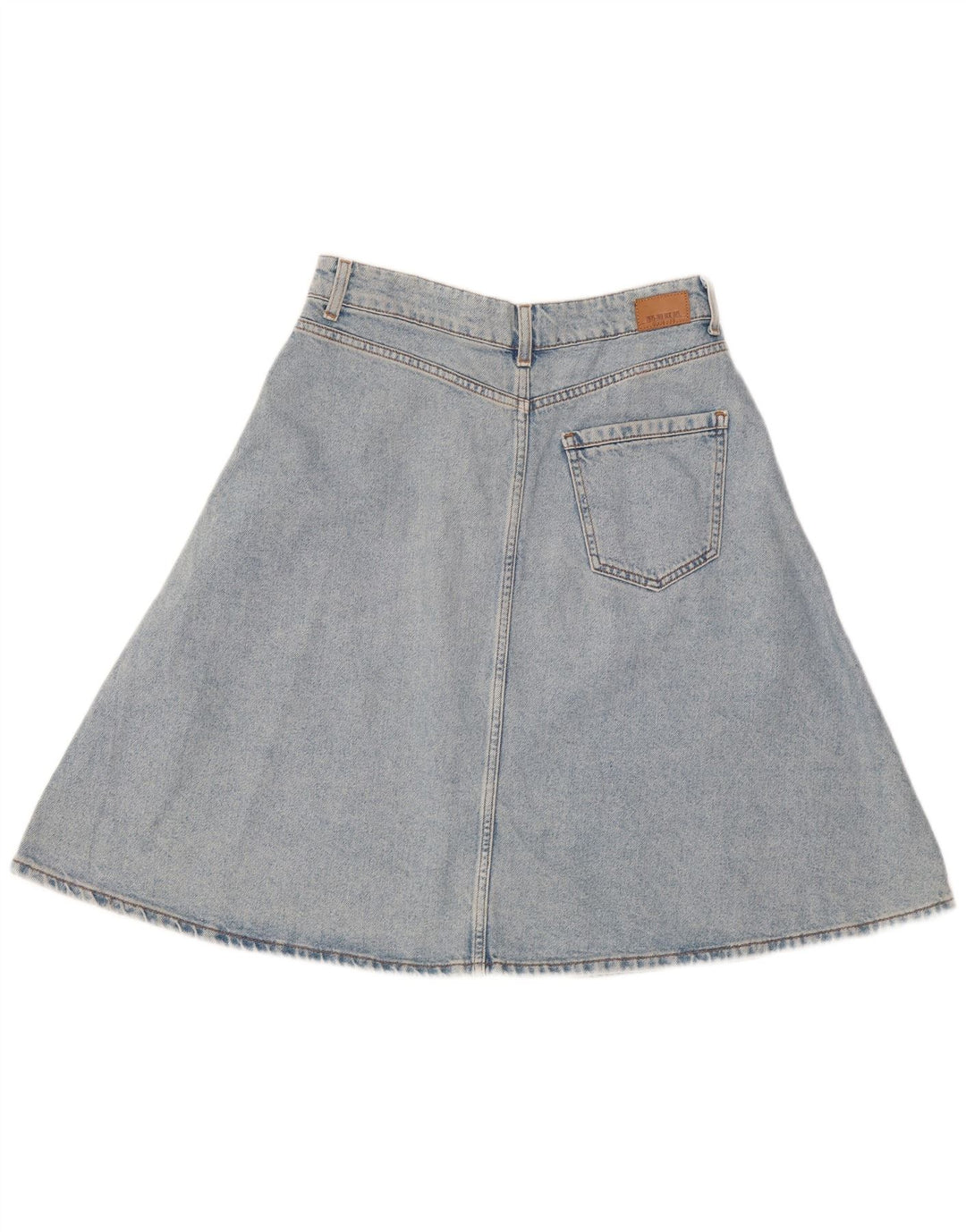 Saia jeans feminina Zara médio W28 azul