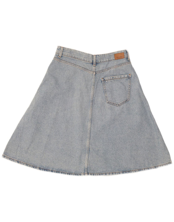 Saia jeans feminina Zara médio W28 azul