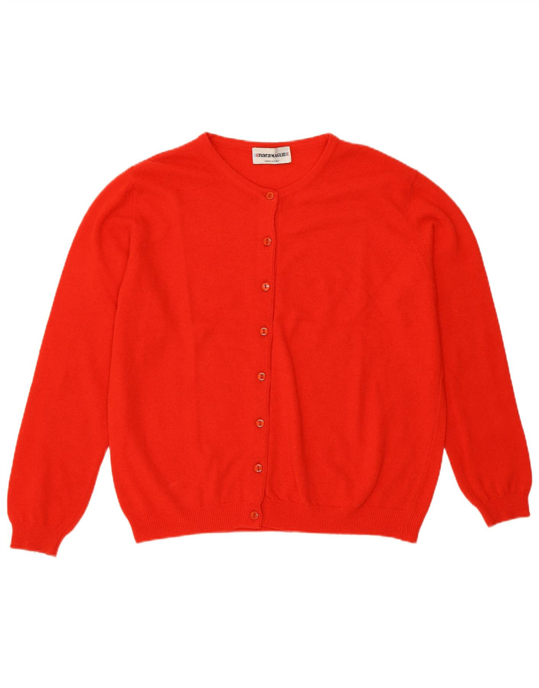 Conjunto feminino Enara Maglie de 2 peças UK 14 lã vermelha média