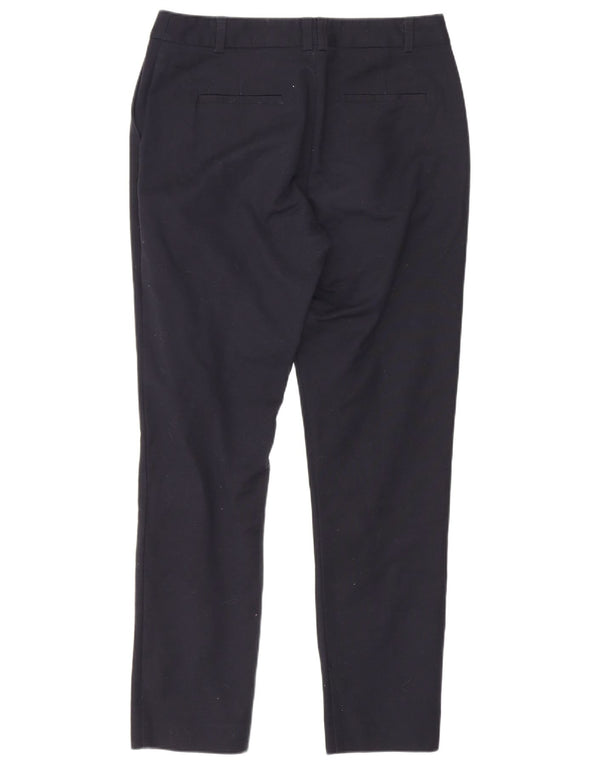 Calça Chino Feminina Oasis Slim UK 8 Pequena W28 L26 Algodão Azul Marinho
