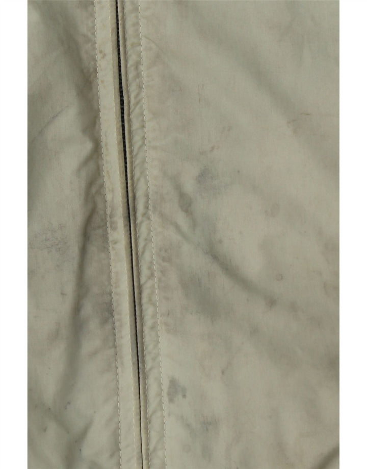 Jaqueta reversível masculina Woolrich UK 42 XL off white nylon