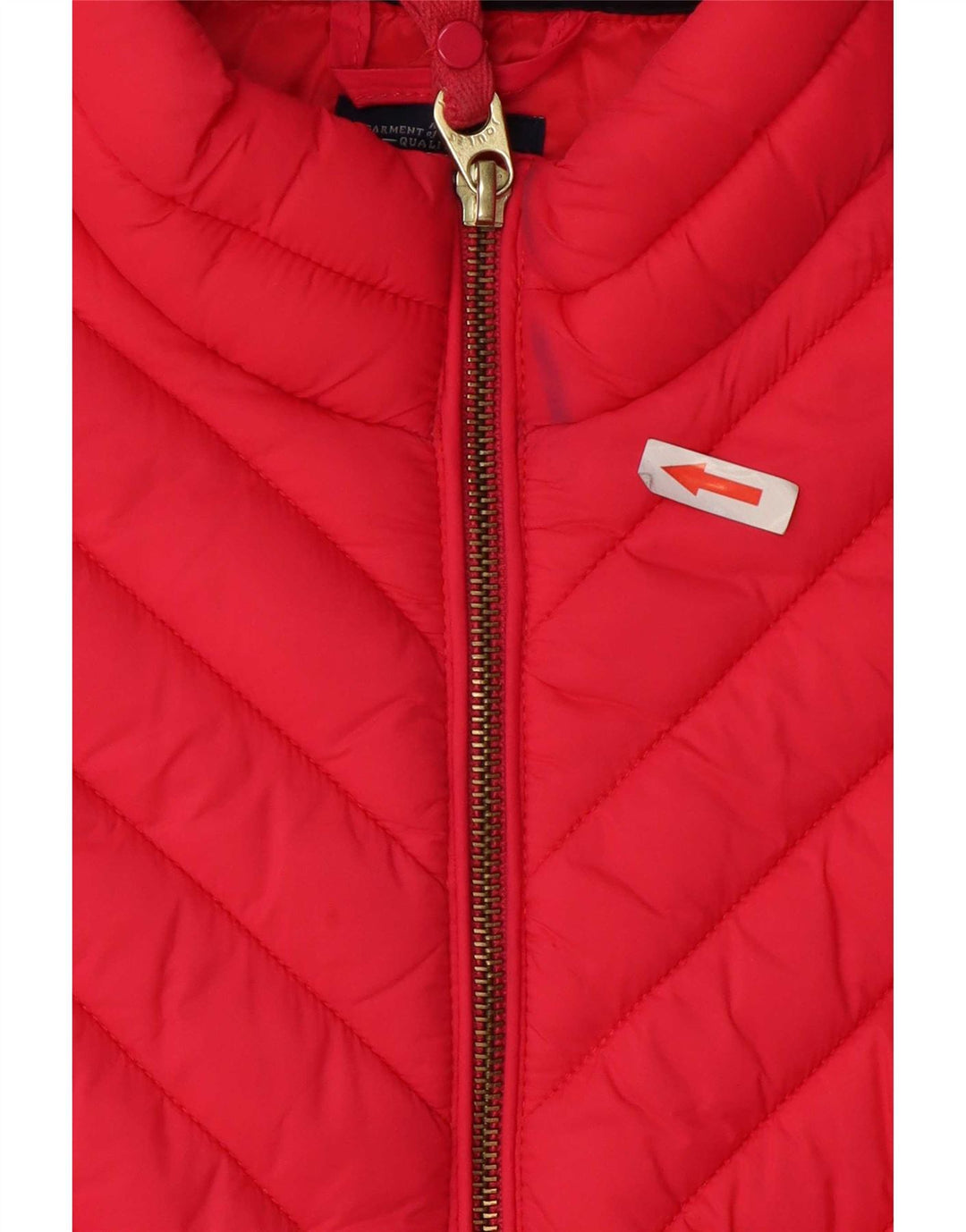 Gilet feminino acolchoado Joules UK 10 pequeno rosa poliamida