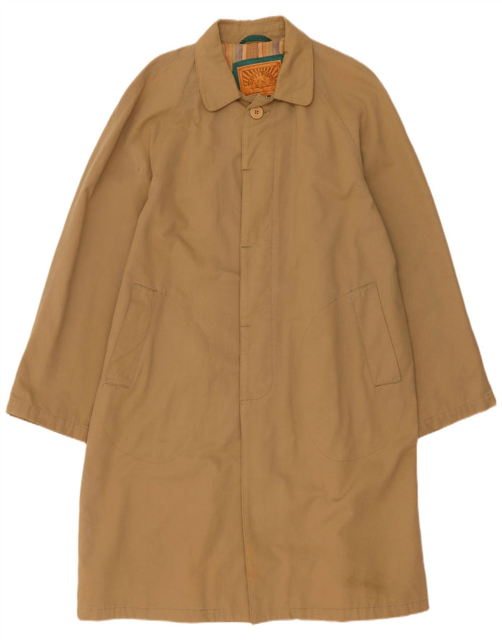Sobretudo masculino Spitfire UK 38 algodão cáqui médio