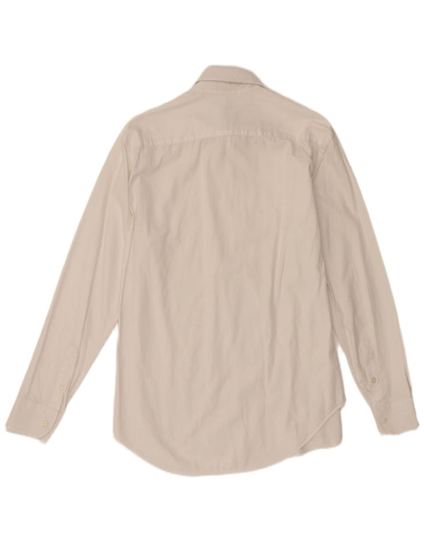Camisa masculina Armani Collezioni tamanho 40 15 3/4 médio branco