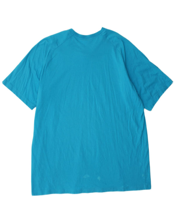 Adidas Mens Graphic T-Shirt Top 2XL Azul Esportes
