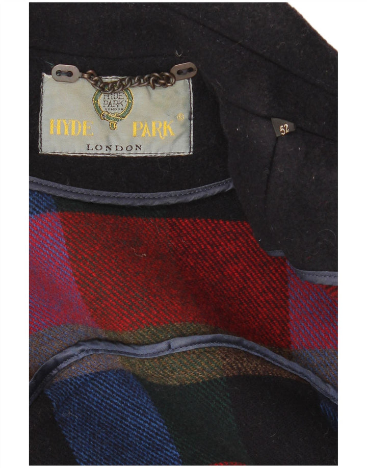 Sobretudo masculino Hyde Park EU 52 XL azul marinho