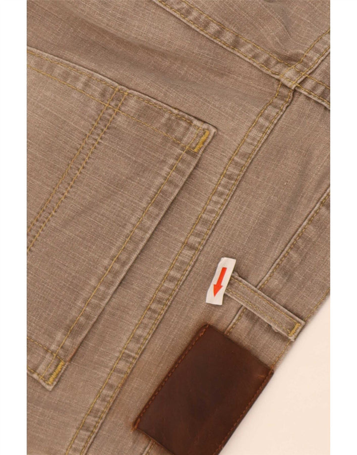 Jeans retos masculinos Marks & Spencer W40 L33 algodão cáqui