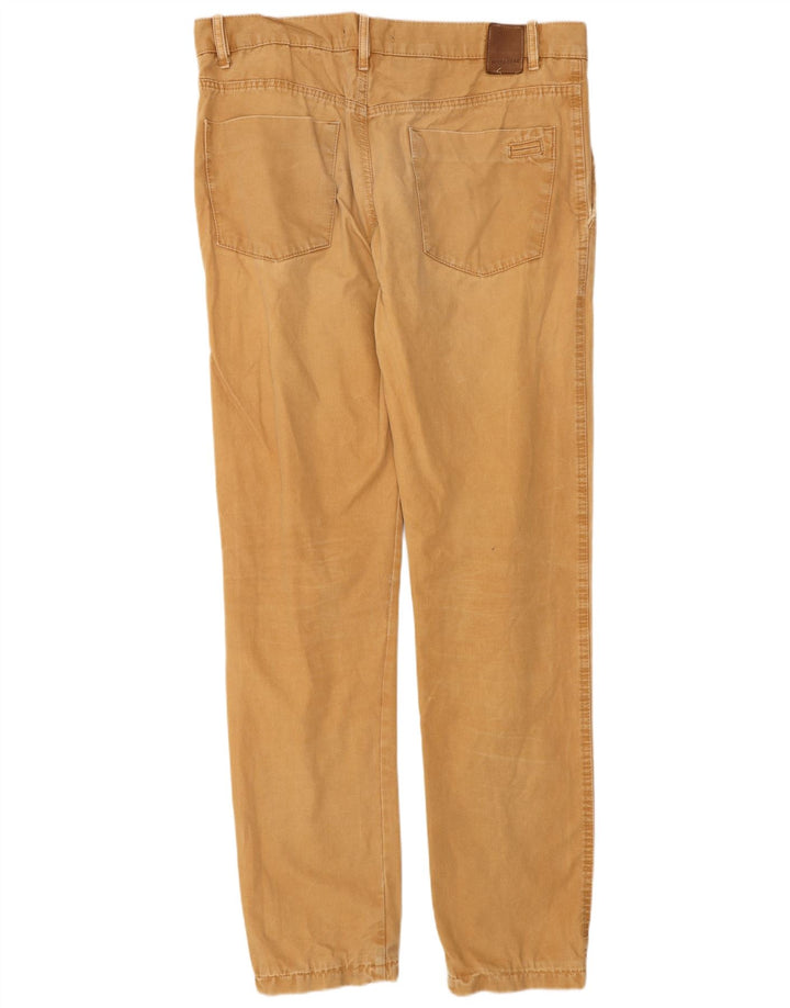 Calça Chino Slim Masculina Pull & Bear EU 44 Grande W34 L32 Algodão Bege