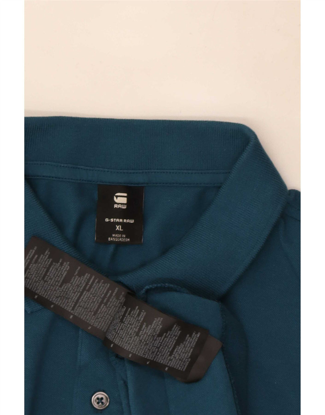 Camisa polo masculina G-Star XL algodão azul