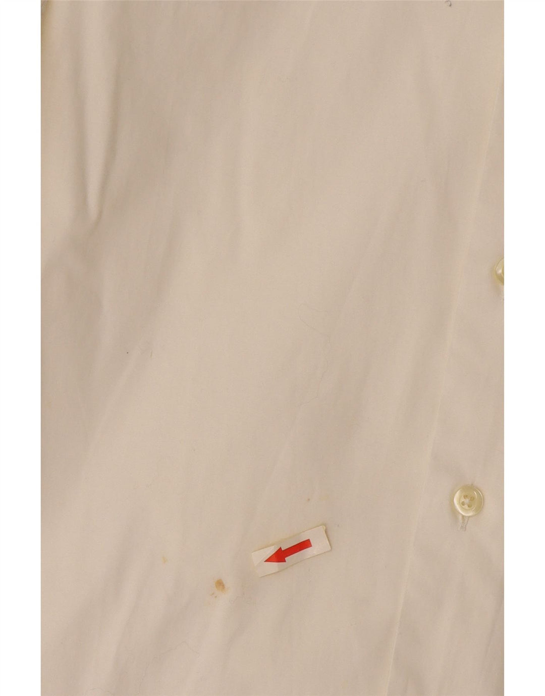 Camisa masculina Calvin Klein tamanho 40 algodão branco médio