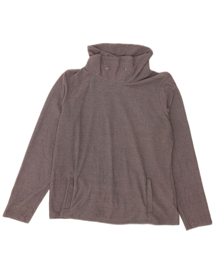 Suéter feminino Mountain Warehouse UK 16 listrado cinza grande