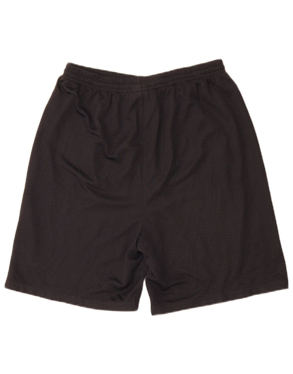 Nike Mens Sport Shorts UK 36/38 Pequeno Poliéster Preto