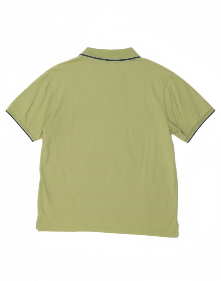 Camisa polo masculina TRUSSARDI XL algodão verde