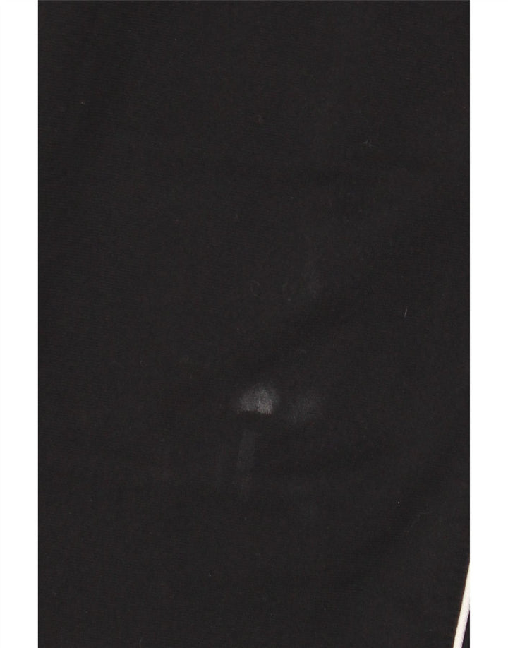 Calça de treino masculina Adidas grande poliéster preto