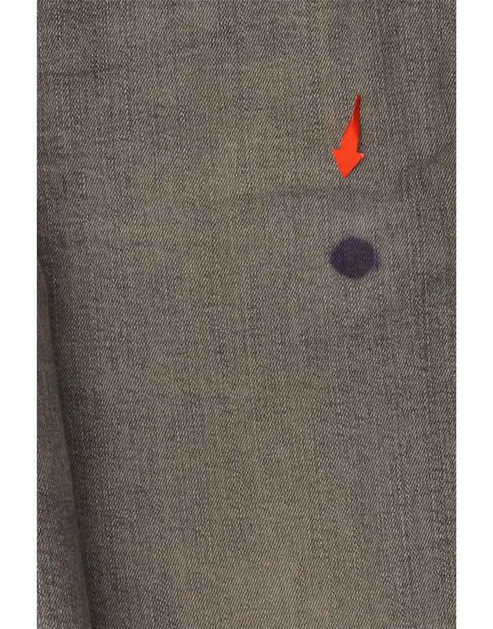 LEVI'S Masculino 502 Tapered Jeans W36 L30 Algodão Cinza